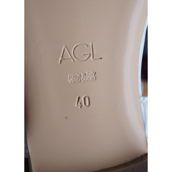 AGL Sandalen ALISON White sandals Size 40 / US 9 - Picture 10 of 12